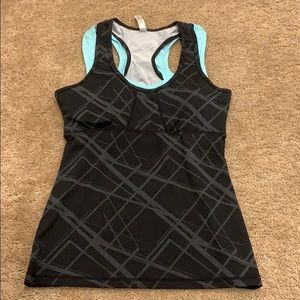 Kyodan dri fit tank w built-in bra